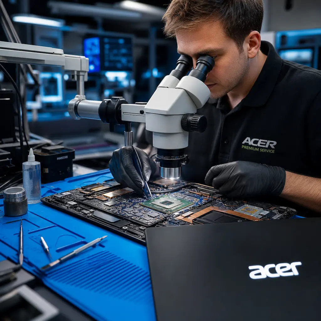 Замена видеокарты ноутбука Acer в Лобне