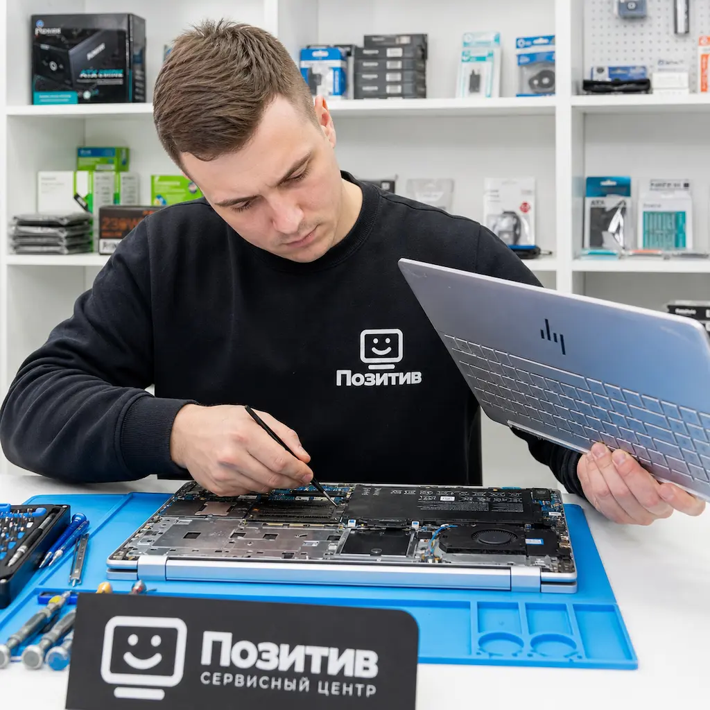 заменить клавиатуру на ноутбуке HP в Лобне