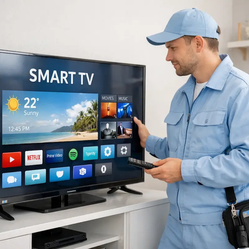 Настройка Smart TV в Лобне