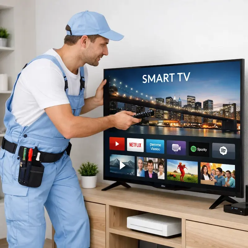 Как вызвать мастера для настройки Smart TV в Лобне