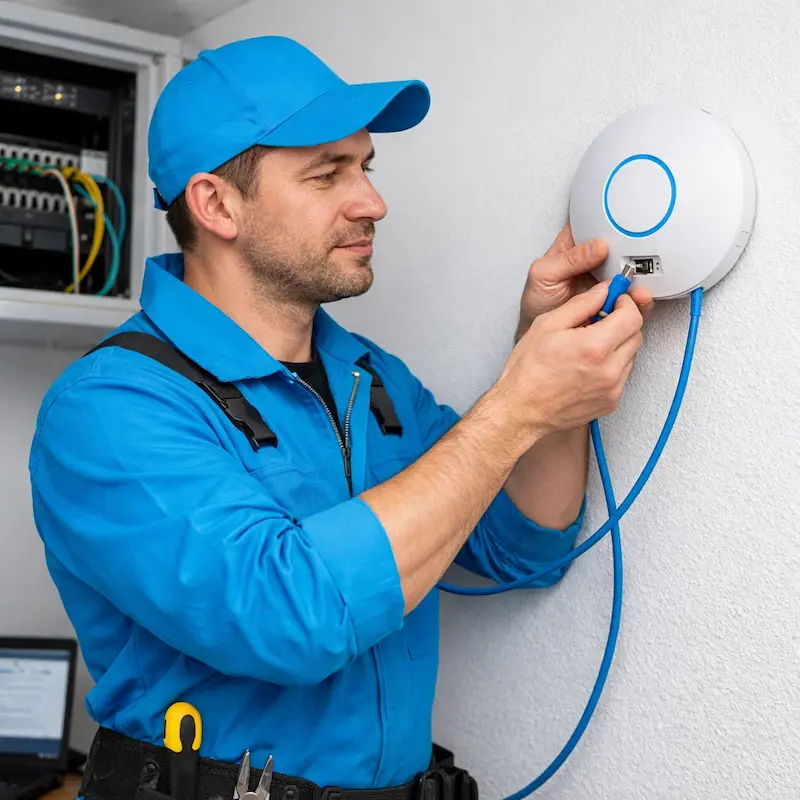 Подключение точки доступа в Лобне