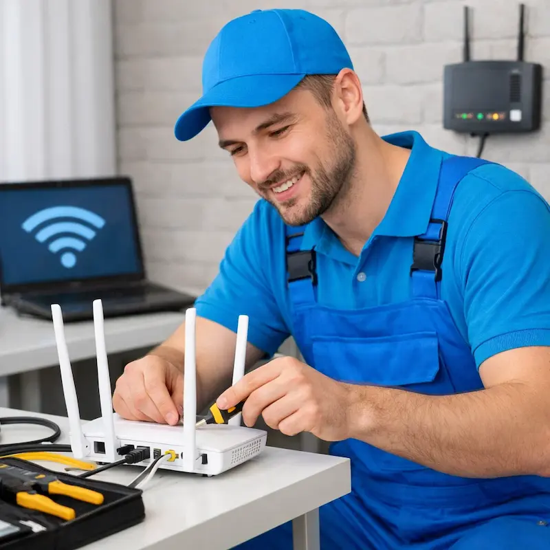 Настройка Wi - Fi в Лобне