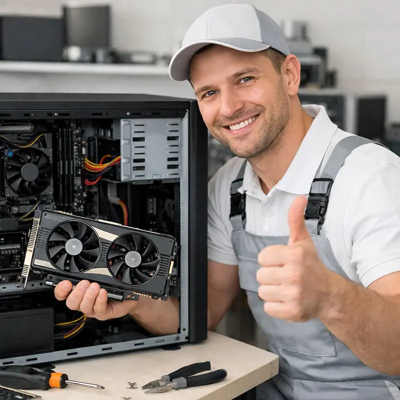 Замена видеокарты ПК в Лобне