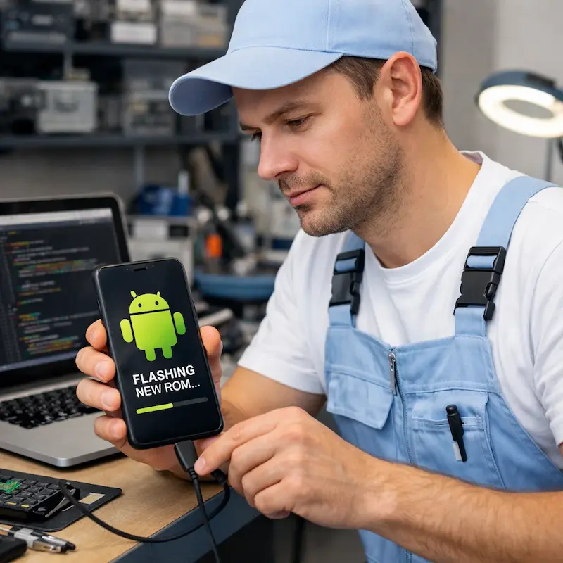 Прошивка Android в Лобне