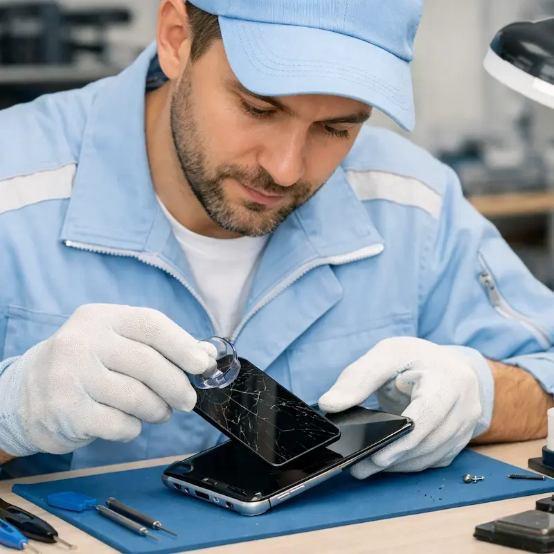 Заменить сенсорное стекло на смартфоне в Лобне