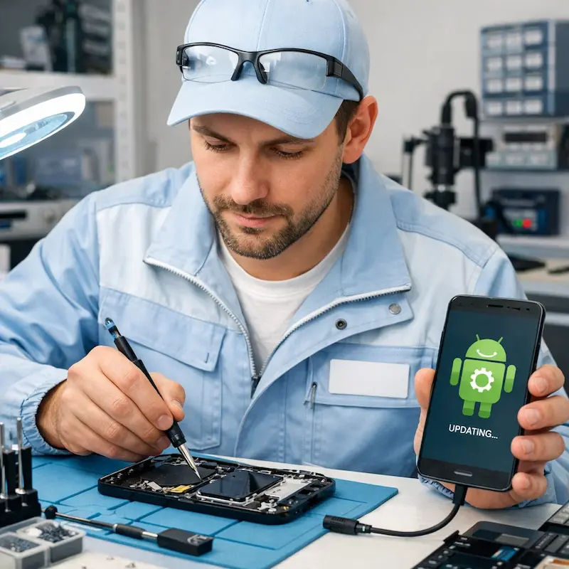 Настройка системы Android в Лобне